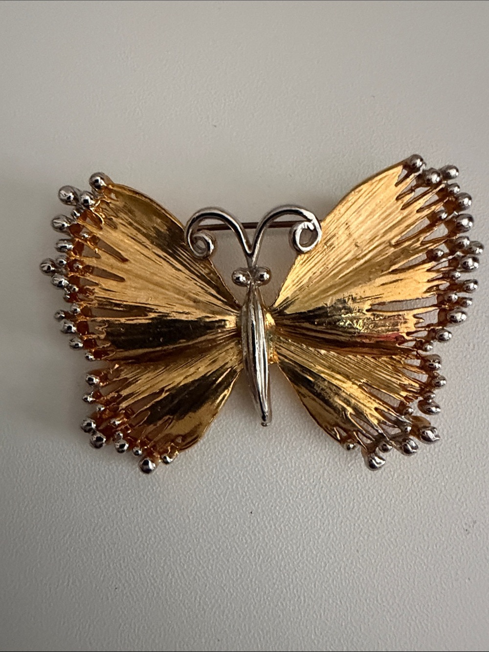 Vintage Butterfly Brooch Pin -
